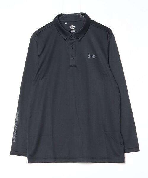 セール】アンダーアーマー UAコア ロングスリーブ ポロ 25（ポロシャツ