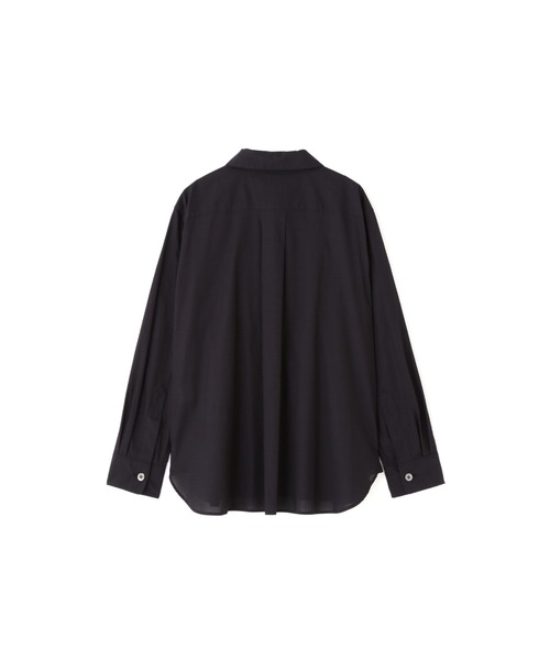 MARGARET HOWELL（マーガレットハウエル）の「WASHED COTTON POPLIN（シャツ/ブラウス・レディース・ネイビー/ホワイト・1/2）」の13枚目の写真