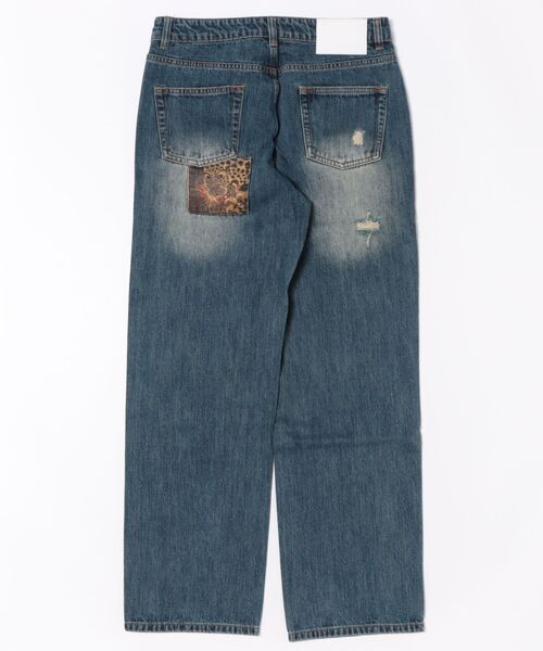 Desigual（デシグアル）の「パッチワークリペア90sデニムパンツ（デニムパンツ・メンズ・ブルー・M/XS/S/XXL/L/XL）」の2枚目の写真