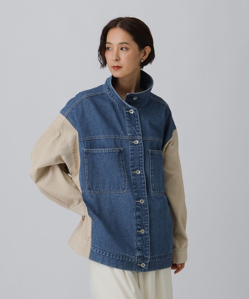 フィルソン　レア　カバーオール Organic Cotton Lofty Gauze V-Neck Square Top | EILEEN FISHER