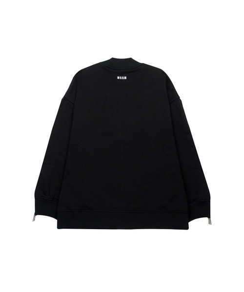 MSGM(エムエスジーエム)の「SKETCHED BUNNIES ジップディテール スウェットシャツ(スウェット・レディース・ブラック/ライトグレー・XS)」の7枚目の写真