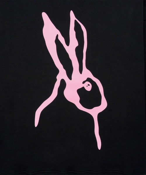 MSGM(エムエスジーエム)の「SKETCHED BUNNIES ジップディテール スウェットシャツ(スウェット・レディース・ブラック/ライトグレー・XS)」の8枚目の写真