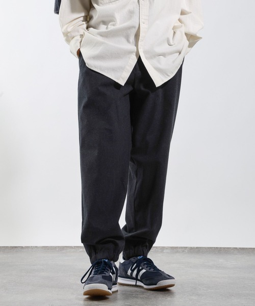 BAYFLOW(ベイフロー)の「【WONDER SHAPE(ワンダーシェイプ)】ウォームジョグパンツ / ストレッチニットパンツ(その他パンツ・メンズ・ブラック/ネイビー/キャメル・SMALL/MEDIUM/LARGE)」の2枚目の写真