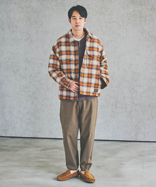 BAYFLOW(ベイフロー)の「【WONDER SHAPE(ワンダーシェイプ)】ウォームジョグパンツ / ストレッチニットパンツ(その他パンツ・メンズ・ブラック/ネイビー/キャメル・SMALL/MEDIUM/LARGE)」の7枚目の写真