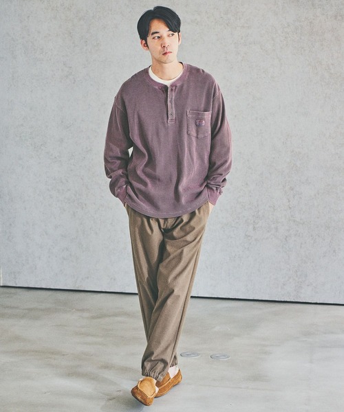 BAYFLOW(ベイフロー)の「【WONDER SHAPE(ワンダーシェイプ)】ウォームジョグパンツ / ストレッチニットパンツ(その他パンツ・メンズ・ブラック/ネイビー/キャメル・SMALL/MEDIUM/LARGE)」の10枚目の写真