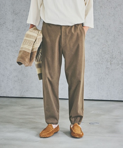 BAYFLOW(ベイフロー)の「【WONDER SHAPE(ワンダーシェイプ)】ウォームジョグパンツ / ストレッチニットパンツ(その他パンツ・メンズ・ブラック/ネイビー/キャメル・SMALL/MEDIUM/LARGE)」の11枚目の写真