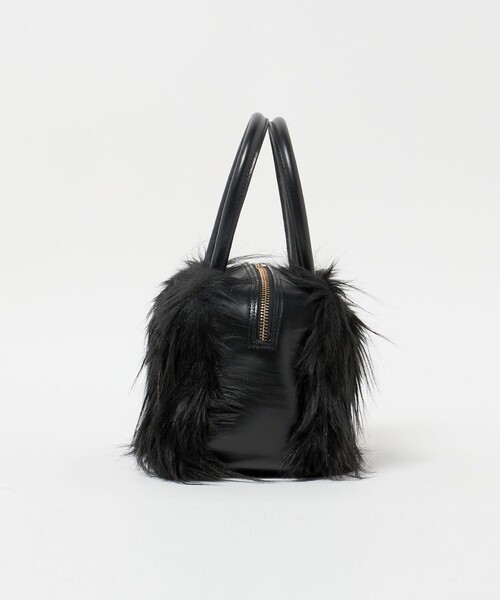 EMMEL REFINES（エメルリファインズ）の「＜MOFIORA＞ボックス ミニバッグ ＜Select by EMMEL REFINES＞（ボストンバッグ・レディース・ブラック・FREE）」の2枚目の写真