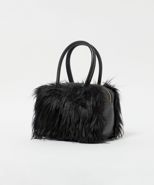 EMMEL REFINES（エメルリファインズ）の「＜MOFIORA＞ボックス ミニバッグ ＜Select by EMMEL REFINES＞（ボストンバッグ・レディース・ブラック・FREE）」の4枚目の写真