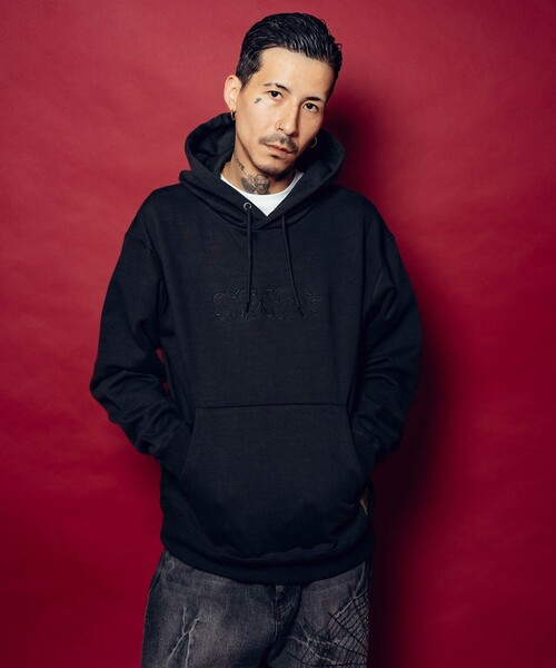 Subciety(サブサエティ)の「Abstracted paisley hoodie(ベスト・メンズ・グレー/ブラック×ブラック/ブラック×ホワイト・SMALL/XX-LARGE/X-LARGE/LARGE/MEDIUM/X-SMALL)」の10枚目の写真