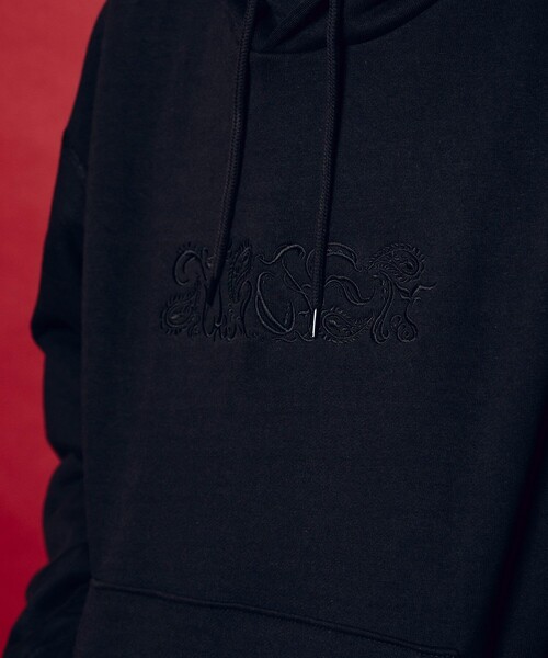 Subciety(サブサエティ)の「Abstracted paisley hoodie(ベスト・メンズ・グレー/ブラック×ブラック/ブラック×ホワイト・SMALL/XX-LARGE/X-LARGE/LARGE/MEDIUM/X-SMALL)」の12枚目の写真