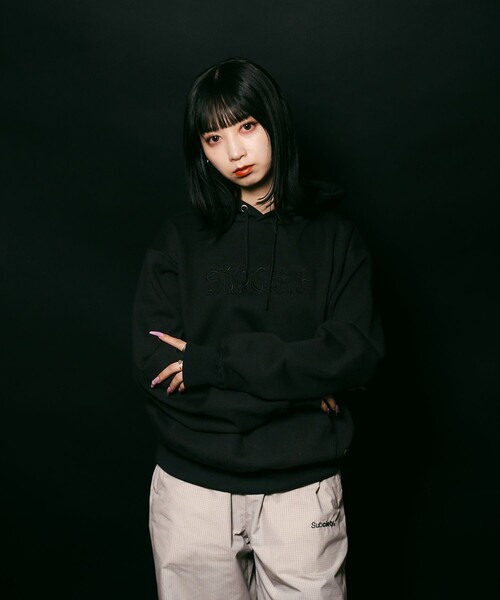 Subciety(サブサエティ)の「Abstracted paisley hoodie(ベスト・メンズ・グレー/ブラック×ブラック/ブラック×ホワイト・SMALL/XX-LARGE/X-LARGE/LARGE/MEDIUM/X-SMALL)」の13枚目の写真