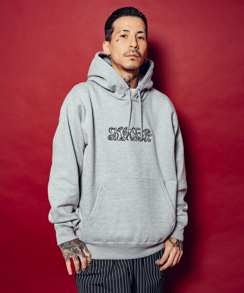 Subciety(サブサエティ)の「Abstracted paisley hoodie(ベスト・メンズ・グレー/ブラック×ブラック/ブラック×ホワイト・SMALL/XX-LARGE/X-LARGE/LARGE/MEDIUM/X-SMALL)」の18枚目の写真