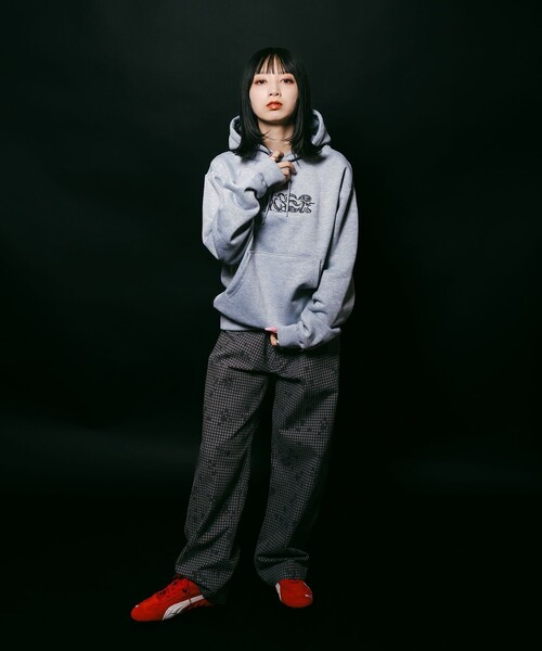Subciety(サブサエティ)の「Abstracted paisley hoodie(ベスト・メンズ・グレー/ブラック×ブラック/ブラック×ホワイト・SMALL/XX-LARGE/X-LARGE/LARGE/MEDIUM/X-SMALL)」の20枚目の写真