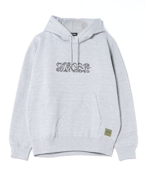 Subciety（サブサエティ）の「Abstracted paisley hoodie（パーカー・メンズ・グレー/ブラック×ブラック/ブラック×ホワイト・SMALL/XX-LARGE/X-LARGE/LARGE/MEDIUM/X-SMALL）」の18枚目の写真