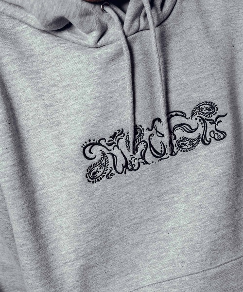 Subciety（サブサエティ）の「Abstracted paisley hoodie（パーカー・メンズ・グレー/ブラック×ブラック/ブラック×ホワイト・SMALL/XX-LARGE/X-LARGE/LARGE/MEDIUM/X-SMALL）」の17枚目の写真