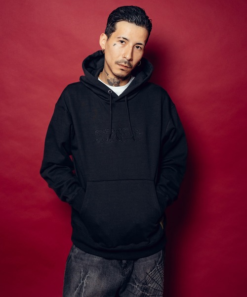 Subciety（サブサエティ）の「Abstracted paisley hoodie（パーカー・メンズ・グレー/ブラック×ブラック/ブラック×ホワイト・SMALL/XX-LARGE/X-LARGE/LARGE/MEDIUM/X-SMALL）」の11枚目の写真