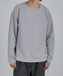 MODERN KANOKO CREW NECK LONG SLEEVE T-SHIRT / モダン カノコ クルーネック ロングスリーブTシャツ