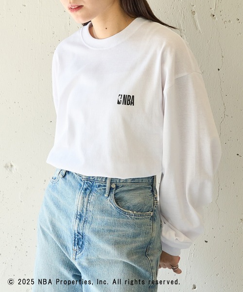 NBA(エヌビーエー)の「【NBA】NBA CHAMPIONS TEAM PRINT Long Sleeve Tee / LAKERS・CELTICS・WARRIORS /レイカーズ・セルティックス・ウォリアーズ(Tシャツ/カットソー・メンズ・ホワイト系その他2/ブラック系その他3/ブラック系その他2/ホワイト系1/ホワイト系その他3/ブラック系1・L/M/S/XS/XL)」の11枚目の写真