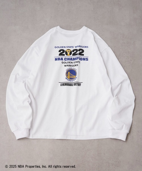 NBA(エヌビーエー)の「【NBA】NBA CHAMPIONS TEAM PRINT Long Sleeve Tee / LAKERS・CELTICS・WARRIORS /レイカーズ・セルティックス・ウォリアーズ(Tシャツ/カットソー・メンズ・ホワイト系その他2/ブラック系その他3/ブラック系その他2/ホワイト系1/ホワイト系その他3/ブラック系1・L/M/S/XS/XL)」の17枚目の写真