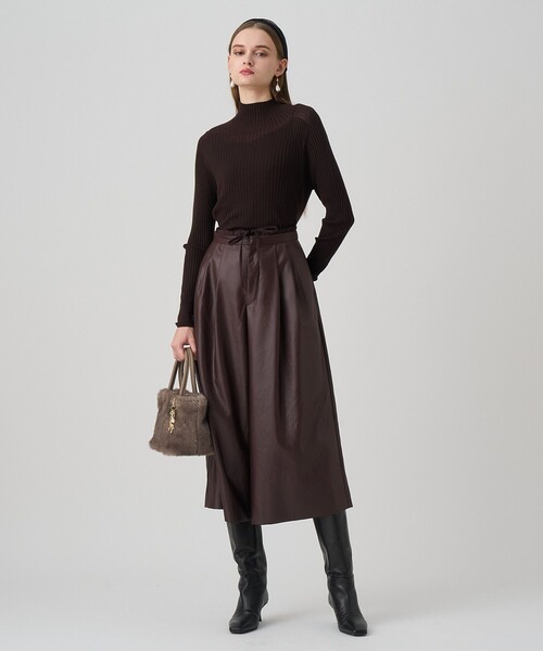 ANAYI(アナイ)の「フェイクファーハンドバッグ(ハンドバッグ・レディース・ブラウン/ホワイト/グレイッシュベージュ・FREE)」の18枚目の写真