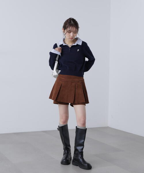 FREE'S MART(フリーズマート)の「◆プリーツショートパンツ(その他パンツ・レディース・ブラウン系その他/ブラウン・MEDIUM/SMALL)」の11枚目の写真