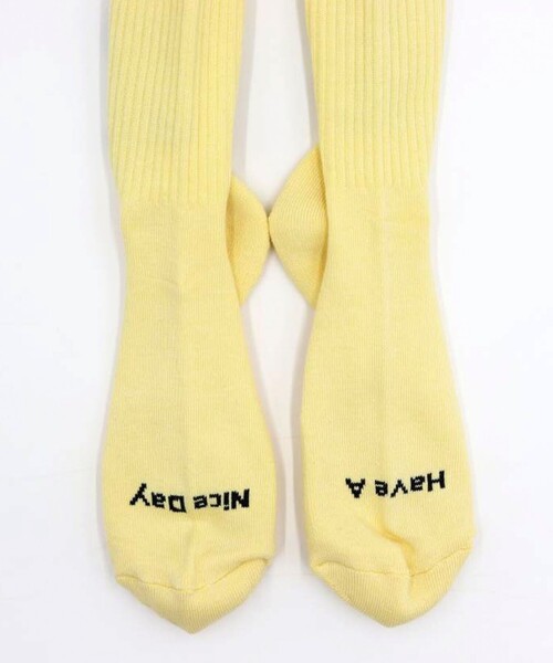 ROSTER SOX（ロスターソックス）の「【ROSTER SOX/ロスターソックス】BEETHVEN（ソックス/靴下・メンズ・オフホワイト/ライトグレー/イエロー/サックスブルー・FREE）」の8枚目の写真