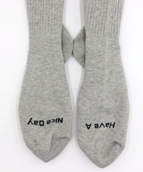 ROSTER SOX（ロスターソックス）の「【ROSTER SOX/ロスターソックス】BEETHVEN（ソックス/靴下・メンズ・オフホワイト/ライトグレー/イエロー/サックスブルー・FREE）」の10枚目の写真