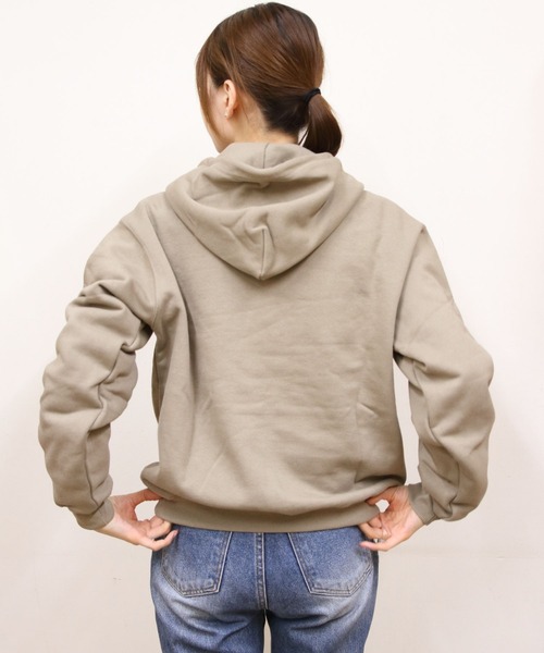 THOUSAND MILE（サウザンドマイル）の「THOUSAND MILE/サウザンドマイル　ハーフジップパーカー　HALF ZIP PARKER（パーカー・メンズ・ベージュ/ブラック/チャコールグレー・L/S/M）」の17枚目の写真