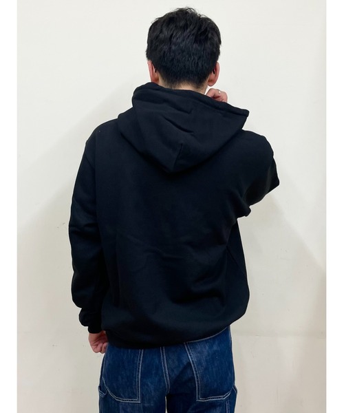 THOUSAND MILE（サウザンドマイル）の「THOUSAND MILE/サウザンドマイル　ハーフジップパーカー　HALF ZIP PARKER（パーカー・メンズ・ベージュ/ブラック/チャコールグレー・L/S/M）」の18枚目の写真