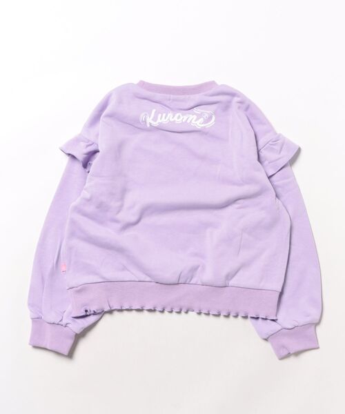 sanrio(サンリオ)の「サンリオ フリルトレーナー 1037K(スウェット・キッズ・パープル/その他24/その他25/ターコイズブルー・130cm/140cm/80cm/90cm/110cm/100cm/120cm)」の6枚目の写真