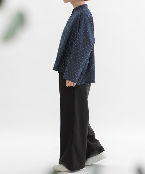 nop de nod（ノップドゥノッド）の「トロフロッキーpolkaイージーワイドパンツ（その他パンツ・レディース・スミクロ/ダークグレー/ブラック・M）」の18枚目の写真