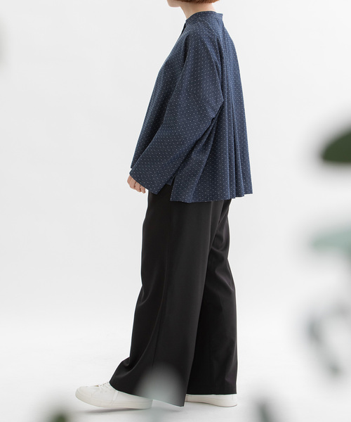 nop de nod（ノップドゥノッド）の「トロフロッキーpolkaイージーワイドパンツ（その他パンツ・レディース・スミクロ/ダークグレー/ブラック・M）」の19枚目の写真