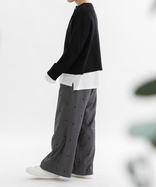 トロフロッキーpolkaイージーワイドパンツ（その他パンツ）｜nop de