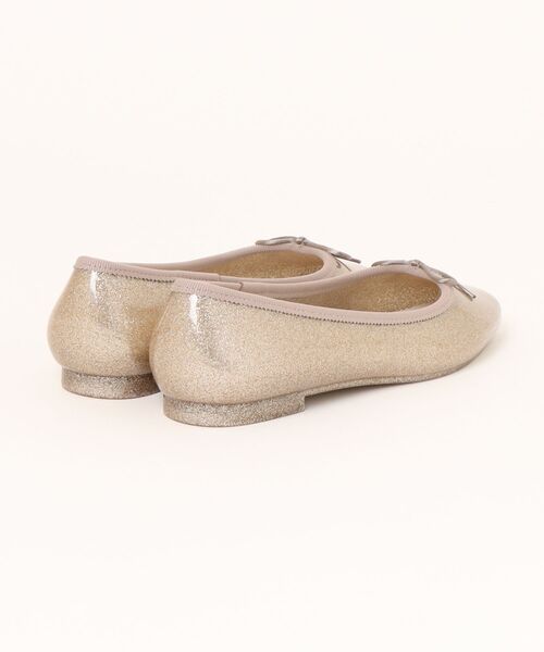 TEMPERATE(テンパレイト)の「TEMPERATE/テンパレイト/EMMA GLITTER(バレエシューズ・レディース・シルバー/ゴールド・39/40/38)」の3枚目の写真