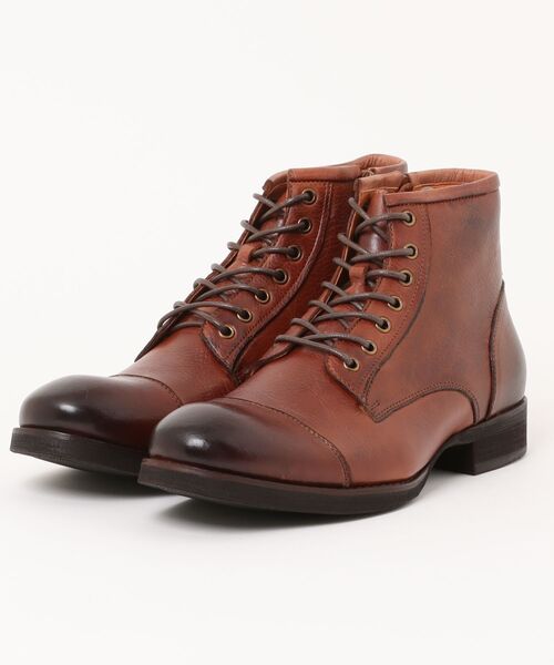 RAUDI(ラウディ)の「【RAUDi】レ-スブ-ツ(ブーツ・メンズ・ブラック/ブラウン・25.0cm/25.5cm/26.0cm/26.5cm/27.0cm)」の1枚目の写真