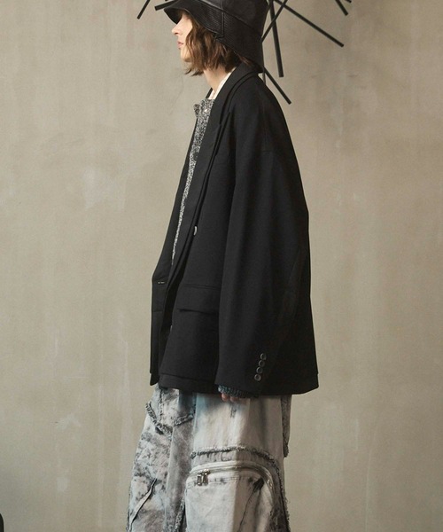 UNISEX》Prime-Over Layering Double Breasted Tailored Jacket