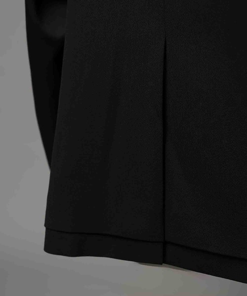 MAISON SPECIAL(メゾンスペシャル)の「《UNISEX》Prime-Over Layering Double Breasted Tailored Jacket/プライムオーバーレイヤリングダブルブレストテーラードジャケット【MAISON SPECIAL/メゾンスペシャル】(テーラードジャケット・メンズ・ブラック/チャコールグレー・0/1/2)」の6枚目の写真