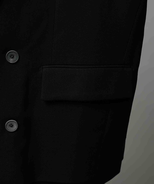 MAISON SPECIAL(メゾンスペシャル)の「《UNISEX》Prime-Over Layering Double Breasted Tailored Jacket/プライムオーバーレイヤリングダブルブレストテーラードジャケット【MAISON SPECIAL/メゾンスペシャル】(テーラードジャケット・メンズ・ブラック/チャコールグレー・0/1/2)」の10枚目の写真