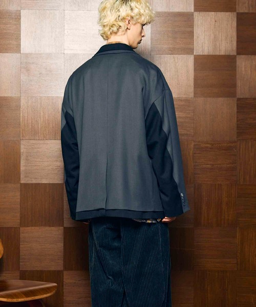 UNISEX》Prime-Over Layering Double Breasted Tailored Jacket