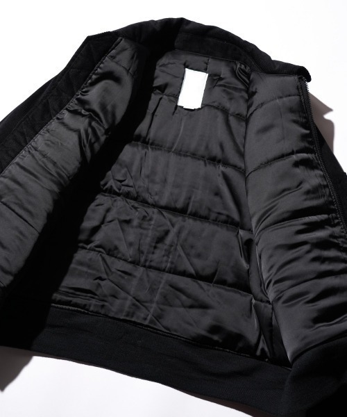 made in standard （メイドインスタンダード）の「MADE IN STANDARD メイドインスタンダード / QUILT LINED BLACK CWU-45P（ミリタリージャケット・メンズ・ブラック/ブラック系1/レオパード・MEDIUM/LARGE）」の18枚目の写真