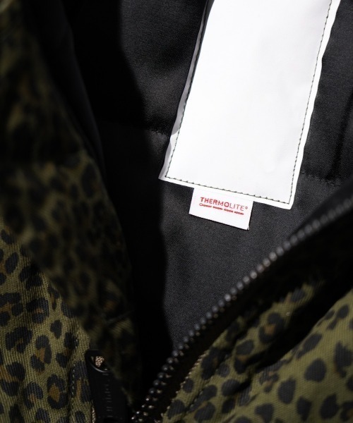 made in standard （メイドインスタンダード）の「MADE IN STANDARD メイドインスタンダード / QUILT LINED BLACK CWU-45P（ミリタリージャケット・メンズ・ブラック/ブラック系1/レオパード・MEDIUM/LARGE）」の22枚目の写真