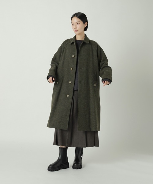 ZUCCa（ズッカ）の「PWツイード / コート / S（その他アウター・レディース・ブラック/ダークグレー/カーキ・M size）」の11枚目の写真