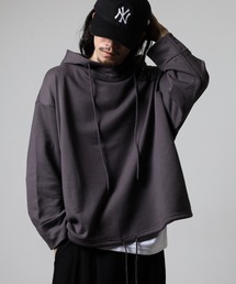 OMNES（オムネス）の「OMNES Another Edition 裏毛裾ドローコードワイドシルエットパーカー（パーカー）」