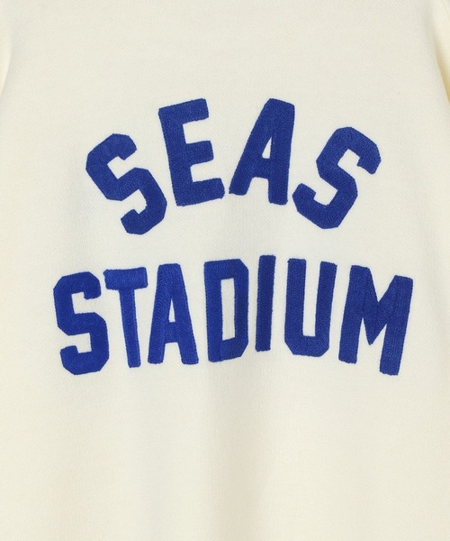 BAYFLOW（ベイフロー）の「刺繍ロゴニットプルオーバー（ニット/セーター・メンズ・ネイビー/ブラウン/オフホワイト・MEDIUM/LARGE）」の22枚目の写真