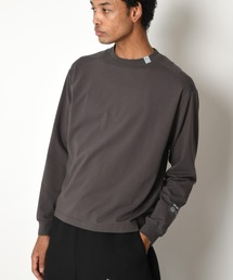 袖刺繍ベーシック ロングTシャツ/SBY Embroidery L/S T-shirt