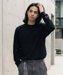 袖刺繍ベーシック ロングTシャツ/SBY Embroidery L/S T-shirt
