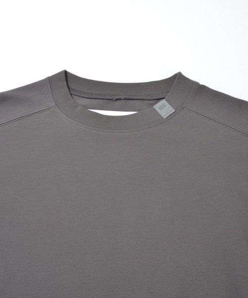 SUPERTHANKS（スーパーサンクス）の「袖刺繍ベーシック ロングTシャツ/SBY Embroidery L/S T-shirt（Tシャツ/カットソー・メンズ・ホワイト/チャコールグレー/ブラック・S/M/L）」の6枚目の写真