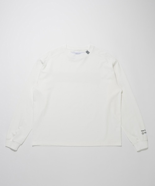 SUPERTHANKS（スーパーサンクス）の「袖刺繍ベーシック ロングTシャツ/SBY Embroidery L/S T-shirt（Tシャツ/カットソー・メンズ・ホワイト/チャコールグレー/ブラック・S/M/L）」の16枚目の写真