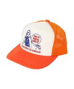 HYPNOTIZED LOGO ラインストーンメッシュキャップ（キャップ