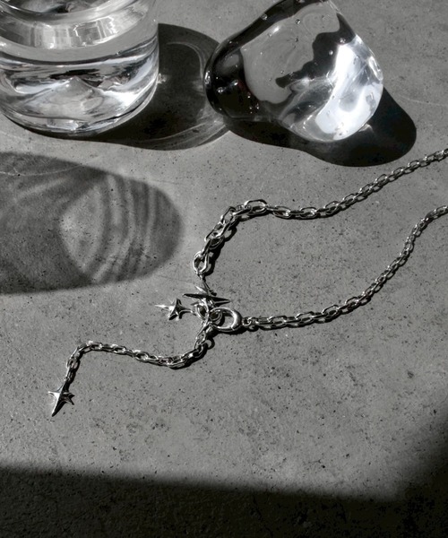 Soierie（ソワリー）の「エトワール チェーン ネックレス / Etoile chain necklace（ネックレス・レディース・シルバー・FREE）」の3枚目の写真